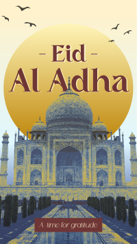 Eid Al Adha Temple Facebook Story