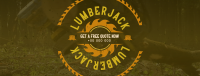 Rustic Master Lumberjack Facebook Cover