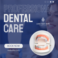 Dental Care Instagram Post Design