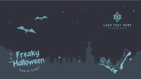 Freaky Halloween Zoom Background