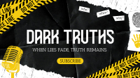 True Crime Podcast Animation