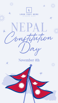 Nepal Constitution Day TikTok Video