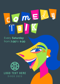 Comedy Talk Poster