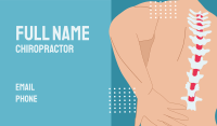 Chiropractic Center Business Card Design