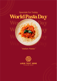 Pasta For Italy Flyer