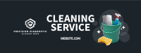 House Cleaning Service Facebook Cover Image Preview