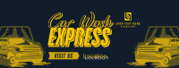 Vintage Auto Car Wash Facebook Cover