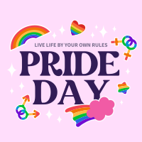 Pride Day Stickers Instagram Post