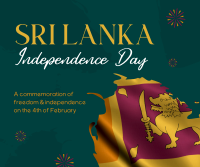 Sri Lankan Flag Facebook Post