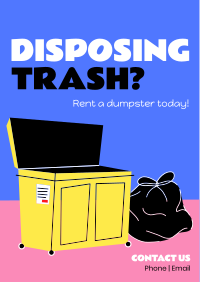 Disposing Trash? Flyer