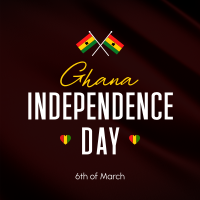 Ghana Independence Day Instagram Post Design