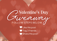 Valentine's Giveaway Postcard