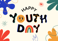 Enjoy your youth! Postcard Design