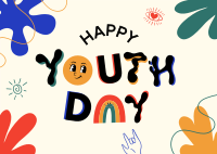 Enjoy your youth! Postcard