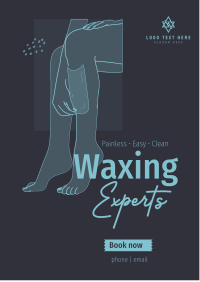 Waxing Experts Flyer