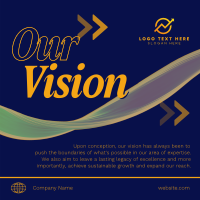 Corporate Business Vision Instagram Post Design