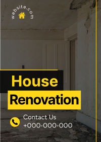 House Renovation Flyer