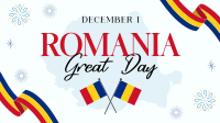 Romanian Great Day Facebook Event Cover