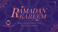 Psychedelic Ramadan Kareem Animation