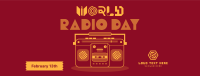 World Radio Day Facebook Cover example 2