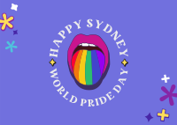 Pride Mouth Postcard