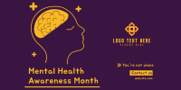 Mental Health Awareness Twitter Post