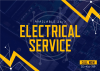 Quality Electrical Services Postcard