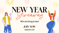 New Year's Giveaway Animation