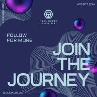 Follow Futuristic Journey Instagram Post Image Preview