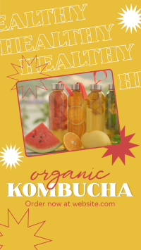 Healthy Kombucha Instagram Story