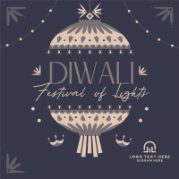Diwali Festival Celebration Instagram Post