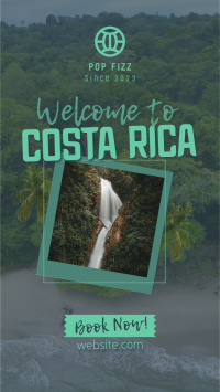 Paradise At Costa Rica Facebook Story