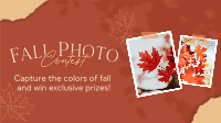 Fall Photo Contest Video