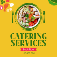 Catering Food Variety Instagram Post Design