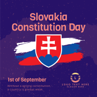 Slovakia Constitution Day Instagram Post