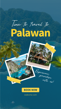 Palawan Paradise Travel Facebook Story