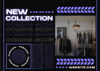 Geometric Fashion Collection Postcard Image Preview