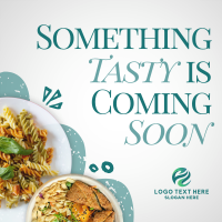 Tasty Food Coming Soon Instagram Post Design