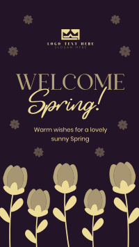 Welcome Spring Greeting YouTube Short