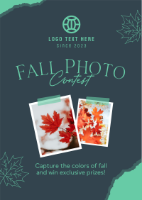 Fall Photo Contest Poster