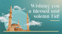 Eid Al Adha Greeting Animation
