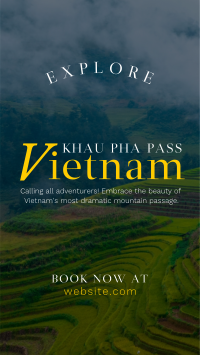 Vietnam Travel Tours Instagram Story Design