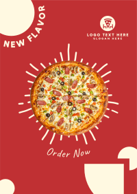 Delicious Pizza Promotion Flyer