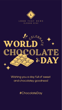 Today Is Chocolate Day Facebook Story