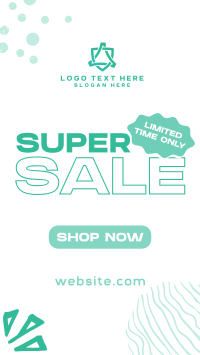 Modern Super Sale Instagram Story