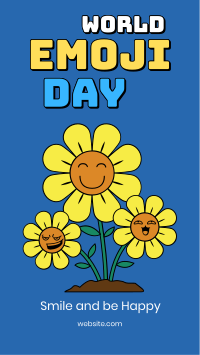 Sunflower Emoji Instagram Story