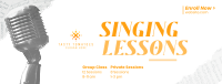 Singing Lessons Facebook Cover