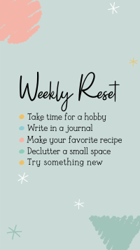 Self-care checklist Instagram Reel