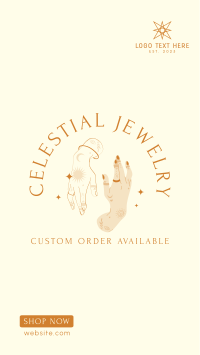 Customized Celestial Collection Facebook Story Image Preview