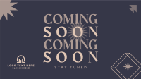 Trendy Coming Soon Facebook Event Cover